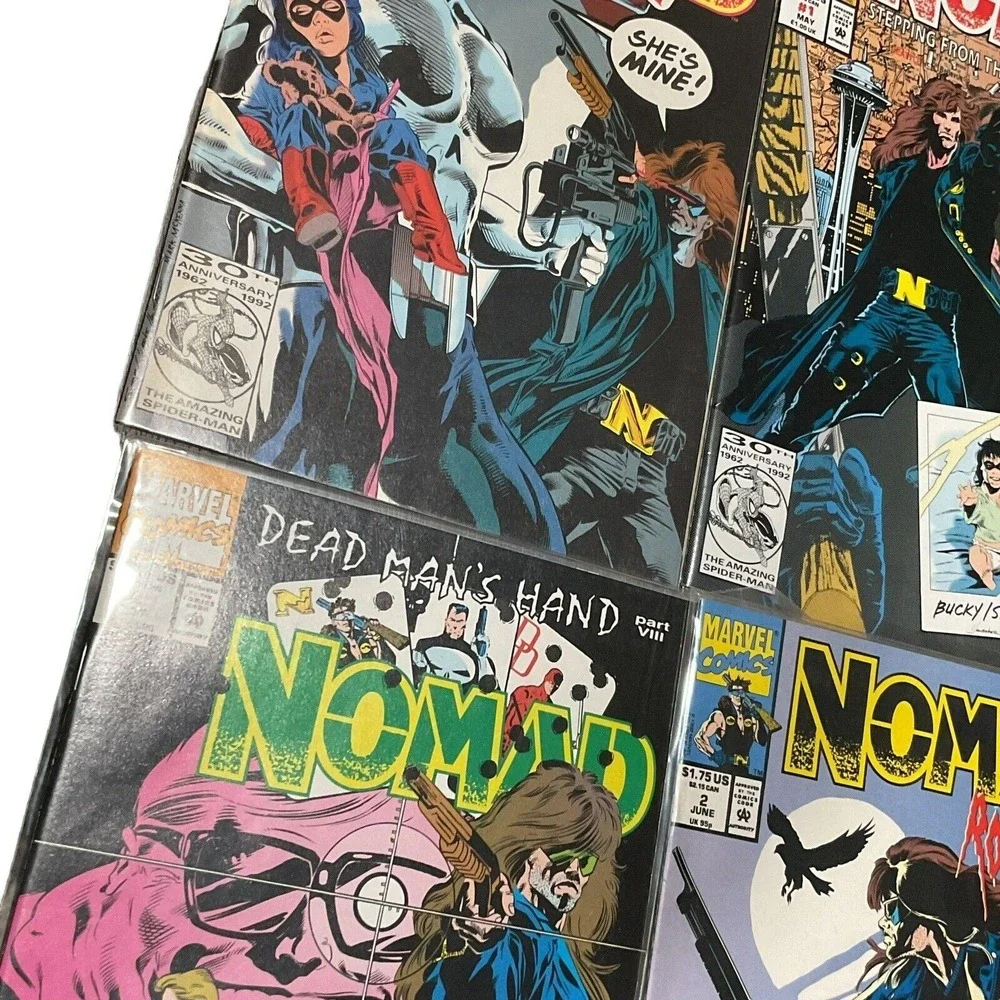 Nomad Lot‎ Of 6 Comic Books 1992 Dead Man's Hand Roadkill